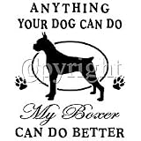 Dog Can Do Boxer Adult Sweatshirt