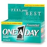 One-A-Day Essential Multivitamin Tablets 130-Count Bottles (Pack of 2)