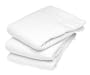 Gerber 12-Pack Prefold Birdseye 3-Ply Cloth Diapers with Padding - White