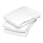 Gerber 12-Pack Prefold Birdseye 3-Ply Cloth Diapers with Padding - White