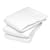 Gerber 12-Pack Prefold Birdseye 3-Ply Cloth Diapers with Padding - White
