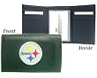 Pittsburgh Steelers Embroidered Leather Tri-Fold Wallet - Football Sports Merchandise