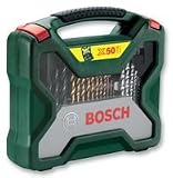 50 piece titanium bosch drills and bit set