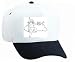White Cap with Africa, man, hunting, "black and white", lion, bow, arrow, animal, plants, "big cat", feline, tribal