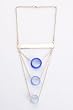 Necklace Hammered 3 Ring