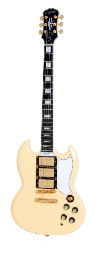 Epiphone G-400 Custom SG Collection Electric Guitar Antique Ivory