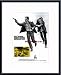 Butch Cassidy and the Sundance Kid, Art Poster with Metal Frame, poster size: 11