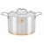 Marco Pierre White Stainless Steel with Copper Base 24cm Deep Stockpot + Lid