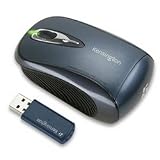 Kensington Si650m Notebook Wireless Optical Mouse - Mouse - optical - 3 button(s) - wireless - RF - USB wireless receiver - black, silver