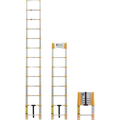 Xtend & Climb 770P Aluminum Telescoping Ladder Type II Home Series, 12.5-Foot