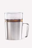 Zack 20174 REZZO tea cup holder with Stainless Steel