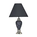 Ceramic Table Lamp- Black(22")