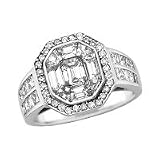 14kt. White Gold, 2 & 1/5 ct. tw. Diamond Wedding Ring