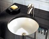 Archive Round Undercounter Lavatory by Porcher