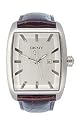 DKNY Men's Stainless Steel and Brown Leather Watch #NY1405