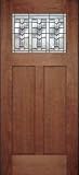 Exterior Door: Craftsman Tianna Two Panel One Lite