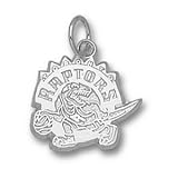 Toronto Raptors 3/8in Sterling Silver Pendant