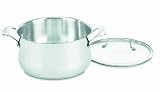 Cuisinart 444-24 Contour Stainless 6-Quart Saucepot with Cover