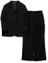 Claiborne Boys 8-20 Solid Textured Suit (2 Pc), Black, 18