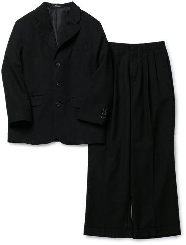Claiborne Boys 8-20 Solid Textured Suit (2 Pc)