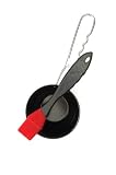 Charcoal Companion CC5049 Nonstick Sauce Pot with Silicone Head Basting Brush