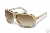 Review   / DRAGON GG 720-1406 IVORY FRAME BRONZE GRADIENT LENS PLASTIC SUNGLASSES