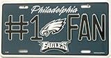 Philadelphia Eagles License Plate - #1 Fan (Quantity of 1)