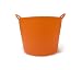 Tubtrugs Super Flexible Bucket, 3.5 Gal Orange