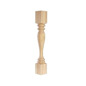 Island Table Leg Oak 36"