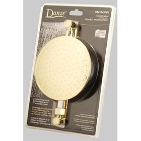 Danze D461045PBV Downpour Showerhead, Polished Brass