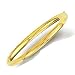 Jewelry : 14k Yellow 5 mm Plain Bold Bangle - 8 Inch
