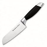 KitchenAid 5-1/2-Inch Dupont Delrin Handle Vegetable Cleaver Knife, Black