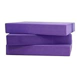 10 x Purple EVA Foam FULL Yoga Blocks (WHOLESALE BOX)