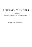 Literary Blunders