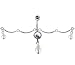 Jewelry : Crystalline SCALLOPED BEAD Dangle BELLY CHAIN