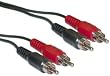 2 RCA Male / 2 RCA Male, Audio Cable, 3 ft