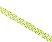 Green Polka Dot Print Wired Craft, Wedding & Holiday Ribbon 0.375" x 60 Yards