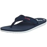 Reebok Mens MLB Braves Summer Time Flip Flops
