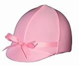 Equestrian Riding Helmet Cover - Pastel Pink
