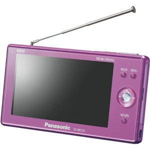 Panasonic VIERA ポータブルワンセグテレビ ピンク SV-MC55-P