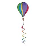 16 Hot Air Balloon, Rainbow