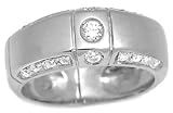 1/2Ct. 14K. White Gold Diamond Wedding Band, Promise Ring