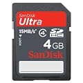 SanDisk Ultra SDHC 4GB SD Memory Card SDSDRH-004G-A11