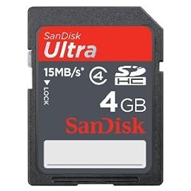 SanDisk Ultra SDHC 4GB SD Memory Card SDSDRH-004G-A11
