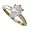 1.00ct Pear Shape Diamond Solitaire G/H I1. LAB CERT