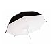 LimoStudio Double Layer White/Black Umbrella Brolly Box Flash Strobe Reflective Umbrella, AGG132