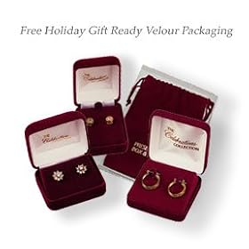14k Yellow Gold Endless Hoop Earrings for Baby