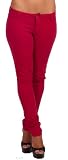 Premium Soft Cotton Stretch Fitted Jegging Style Leggings Button Skinny Pants