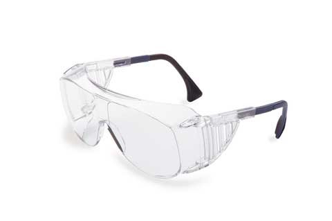 Uvex Ultraspec 2001 Otg Safety Glasses With Clear Frame And Clear Ultradura Lens
