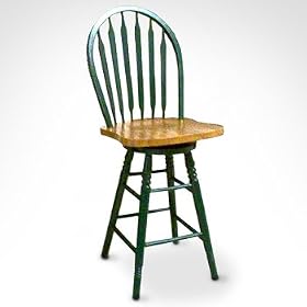 Arrowback Green Stool - 24 by Target Marketing